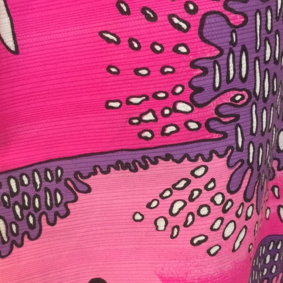 VTG 70s Alex Colman California Maxi Skirt Colorful - Picture 10 of 12